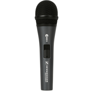 Sennheiser e 825-S Cardioid Dynamic Vocal Microphone with On/Off Switch
