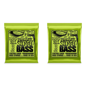 Ernie Ball Regular Slinky Bass Bundle - .050-.105 (2-pack)