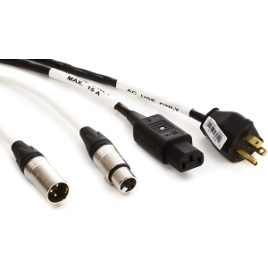 Pro Co Siamese Twin EC13 XLR Audio + IEC Power Cable (for older JBL EON) - 10 foot