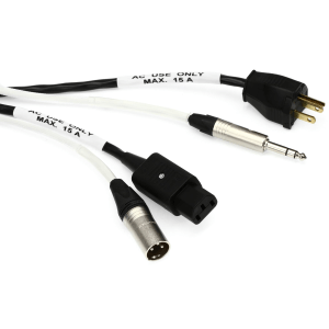Pro Co Siamese Twin EC14 TRS-XLR Audio + IEC Power Cable - 10 foot
