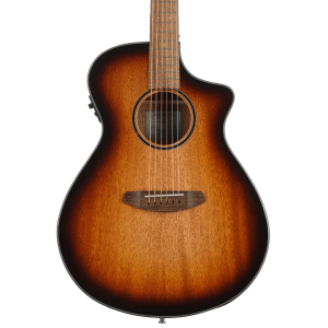Breedlove ECO Discovery S Concert CE Acoustic-Electric Guitar - Edgeburst African Mahogany