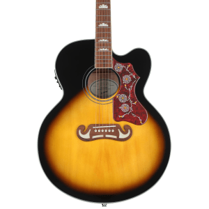 Epiphone J-200EC Studio Acoustic-Electric Guitar - Vintage Sunburst
