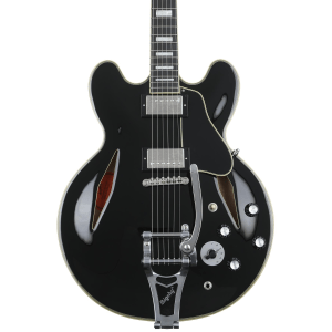 Epiphone Shinichi Ubukata ES-355 Custom Bigsby Semi-hollowbody Electric Guitar - Ebony
