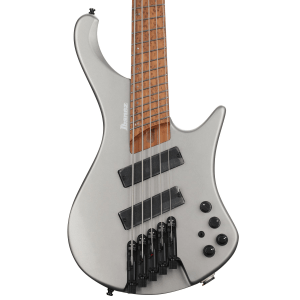 Ibanez Bass Workshop EHB1005SMS Bass Guitar - Metallic Gray Matte