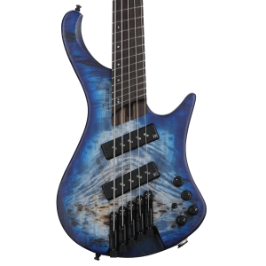 Ibanez Bass Workshop EHB1505MS Bass Guitar - Pacific Blue Burst Flat