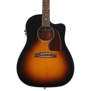 Epiphone J-45 EC Acoustic Guitar - Aged Vintage Sunburst Gloss