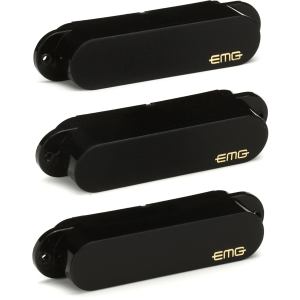 EMG SA Active Alnico Strat Single Coil 3-piece Pickup Set - Black