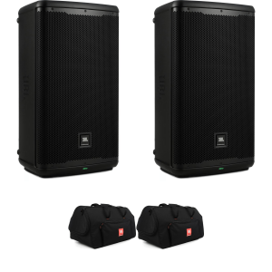 JBL EON 712 1,300-watt 12-inch Powered Speaker Pair with Bags