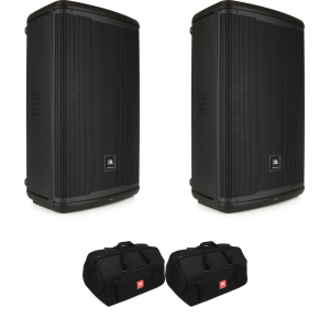 JBL EON715 1,300-watt 15-inch Powered Speaker Pair with Bags
