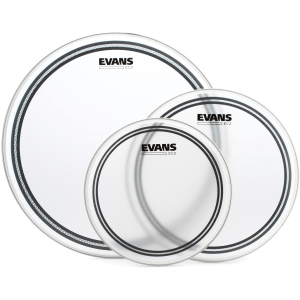 Evans EC2S Frosted 3-piece Tom Pack - 10/12/16 inch