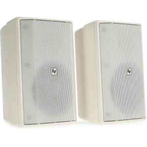 Electro-Voice EVID-S5.2X 300W 70V/100V 5.25-inch Surface-mount Speaker, IP65 - White (pair)