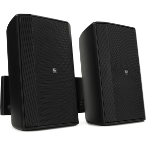 Electro-Voice EVID-S8.2T 360W 70V/100V 8-inch Surface-mount Speaker - Black (pair)