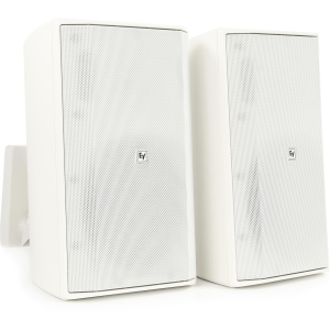 Electro-Voice EVID-S8.2T 360W 70V/100V 8-inch Surface-mount Speaker - White (pair)