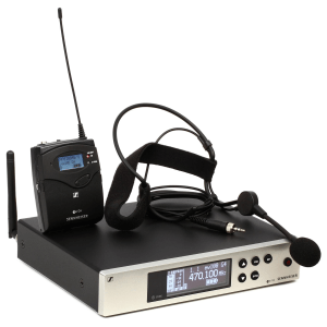 Sennheiser EW 100 G4-ME3 Wireless Headworn Microphone System - A Band