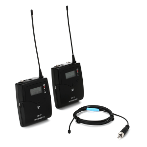 Sennheiser EW 512P G4 Portable Wireless Lavalier Microphone System - AW+ Band