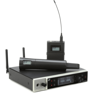 Sennheiser EW-DX SK/SKM-S Base Set Combo Wireless Handheld and Bodypack Transmitter System - Q1-9 Band (470.2-550MHz)
