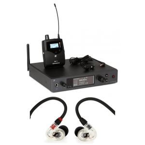 Sennheiser EW IEM G4 Wireless In-ear Monitoring System Bundle - A1 Band with IE 100 Headphones