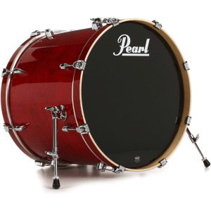 Pearl Export EXL Lacquer Bass Drum - 18 x 22 inch - Natural Cherry Lacquer
