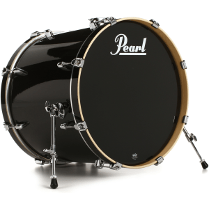 Pearl Export EXL Lacquer Bass Drum - 18 x 22 inch - Black Smoke Lacquer