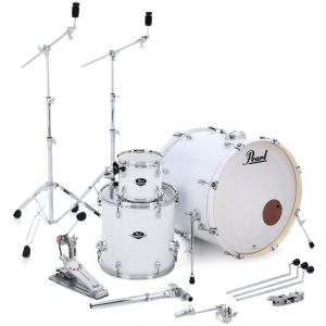 Pearl Export EXX22/C 3-piece Add-on Pack with Hardware - Pure White