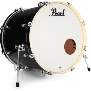 Pearl Export EXX Bass Drum - 18 x 22 inch - Jet Black