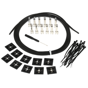 Emerson Custom G&H Solderless Patch Cable Kit - 12 foot - Black