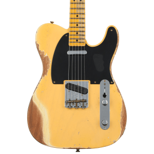 Fender Custom Shop 1950 Double Esquire Heavy Relic Electric Guitar - Aged Nocaster Blonde