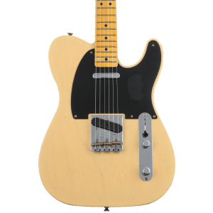 Fender Custom Shop 1950 Double Esquire Journeyman Relic Electric Guitar - Nocaster Blonde