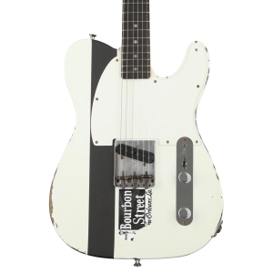 Fender Custom Shop Limited Edition Joe Strummer Esquire Relic Electric Guitar - Olympic White