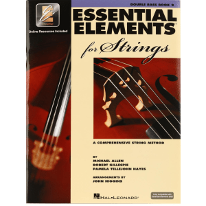 Hal Leonard Essential Elements for Strings - Double Bass Book 2 with EEi