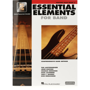Hal Leonard Essential Elements for Band - Electric Bass Book 2 with EEi