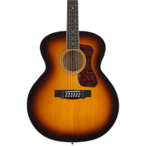 Guild F-2512E Deluxe 12-string Acoustic-electric Guitar - Antique Sunburst