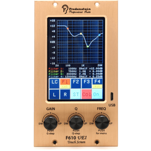 Fredenstein F610 UE-1 500 Series Stereo 4-band Parametric Equalizer