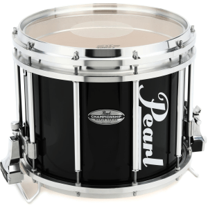 Pearl Championship Maple FFX Marching Snare Drum - 13 x 11 inch - Midnight Black
