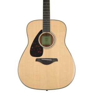 Yamaha FG820 Dreadnought Left-handed Acoustic Guitar - Natural