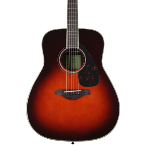 Yamaha FG830 Dreadnought Acoustic Guitar - Tobacco Brown Sunburst