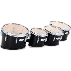 Pearl Finalist Marching Tenor Drums - 8/10/12/13 inch, Midnight Black