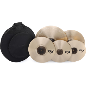 Sabian FRX Performance Cymbal Set - 14/16/18/21 inch - with Free 24 inch Cymbal Bag
