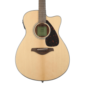 Yamaha FSX800C Concert Cutaway Acoustic-electric Guitar - Natural