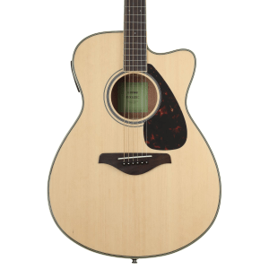 Yamaha FSX820C Concert Cutaway Acoustic-electric Guitar - Natural