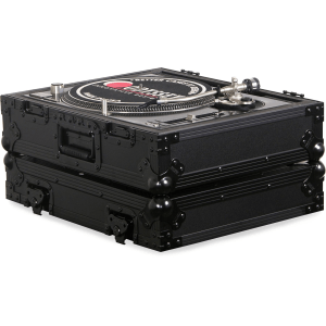 Odyssey FZ1200BL Universal Turntable Case - Black Hardware