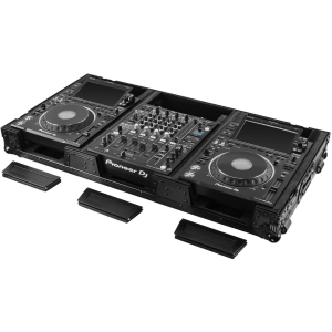 Odyssey FZ12CDJWXD2BL Coffin Case for 12-inch DJ Mixer and Dual Media Players