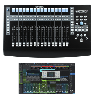 PreSonus FaderPort 16 16-channel Production Controller and Studio One 6 Professional Upgrade Bundle