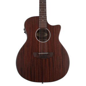 D'Angelico Premier Fulton LS 12-string Acoustic-electric Guitar - Mahogany Satin