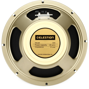 Celestion G10 Creamback 10-inch 45-watt Replacement Guitar Amp Speaker - 8 ohm