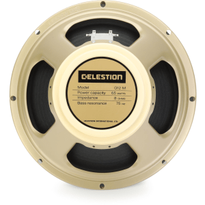 Celestion G12M-65 Creamback 12-inch 65-watt Replacement Guitar Amp Speaker - 8 ohm