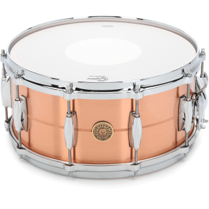 Gretsch Drums C2 2mm Copper Snare Drum - 6.5 x 14-inch - Brushed