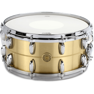 Gretsch Drums USA Bell Brass Snare Drum - 6.5 x 14-inch - Brushed