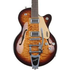 Gretsch G5655T-QM Electromatic Center Block Jr. Quilt Semi-hollowbody Electric Guitar - Sweet Tea