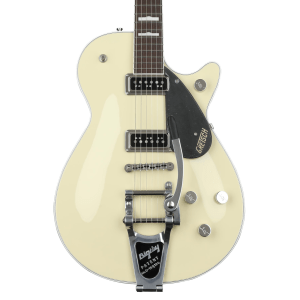 Gretsch G6128T Player's Edition Jet DS with Bigsby Electric Guitar - Lotus Ivory with Rosewood Fingerboard